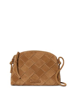 Loeffler Randall - Mallory Toffee Small Woven Leather Crossbody