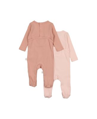  Baby Girls' 2 Pack Footies - Baby