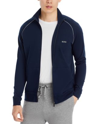 Hugo Boss BOSS Mix & Match Cotton Blend Full Zip Jacket