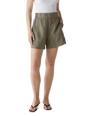 Michael Stars Mavis Linen Shorts Bloomingdale s