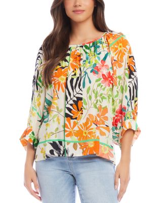 Karen Kane - Petite Blouson Sleeve Top