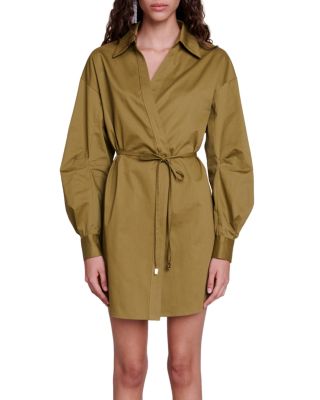 Maje - Rosikia Tie Waist Dress