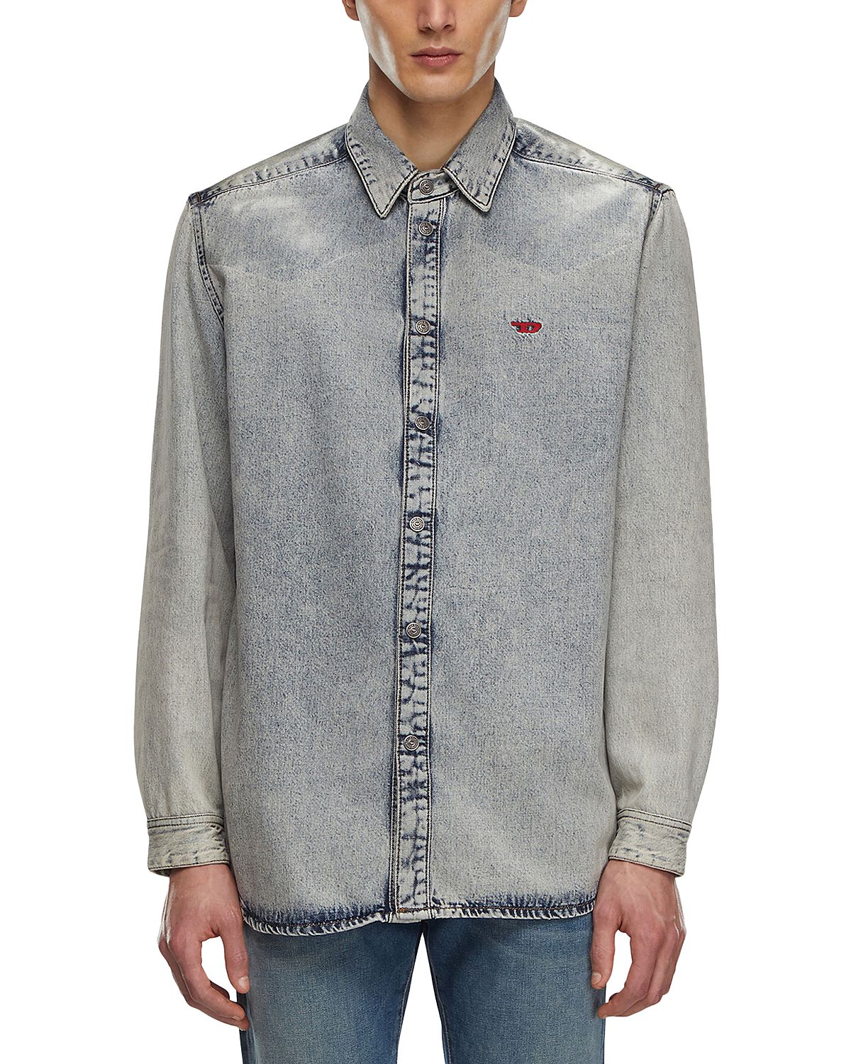 Diesel Long Sleeve Denim Shirt
