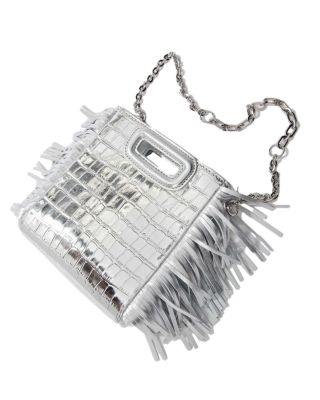 Mini M Croco Metallic Bag