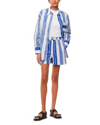 Painted Stripe Oversized Shirt
