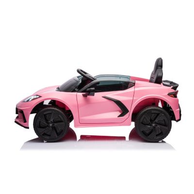  Corvette C8 Stingray 12V 1-Seater Ride on for Kids 3-8 - Ages 2-4