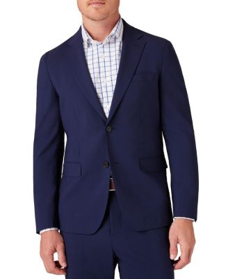  Fresco  Suit Jacket  Navy Solid
