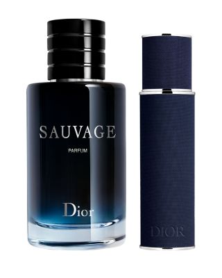 DIOR Men's Sauvage Parfum & Travel Spray Gift Set | Bloomingdale's