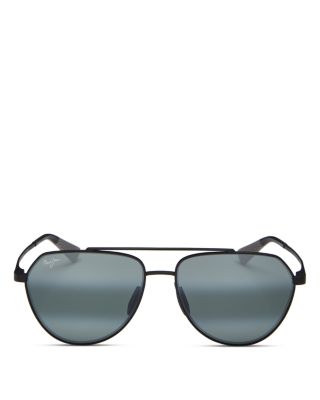 Wai Wai Polarized Aviator Sunglasses, 59mm