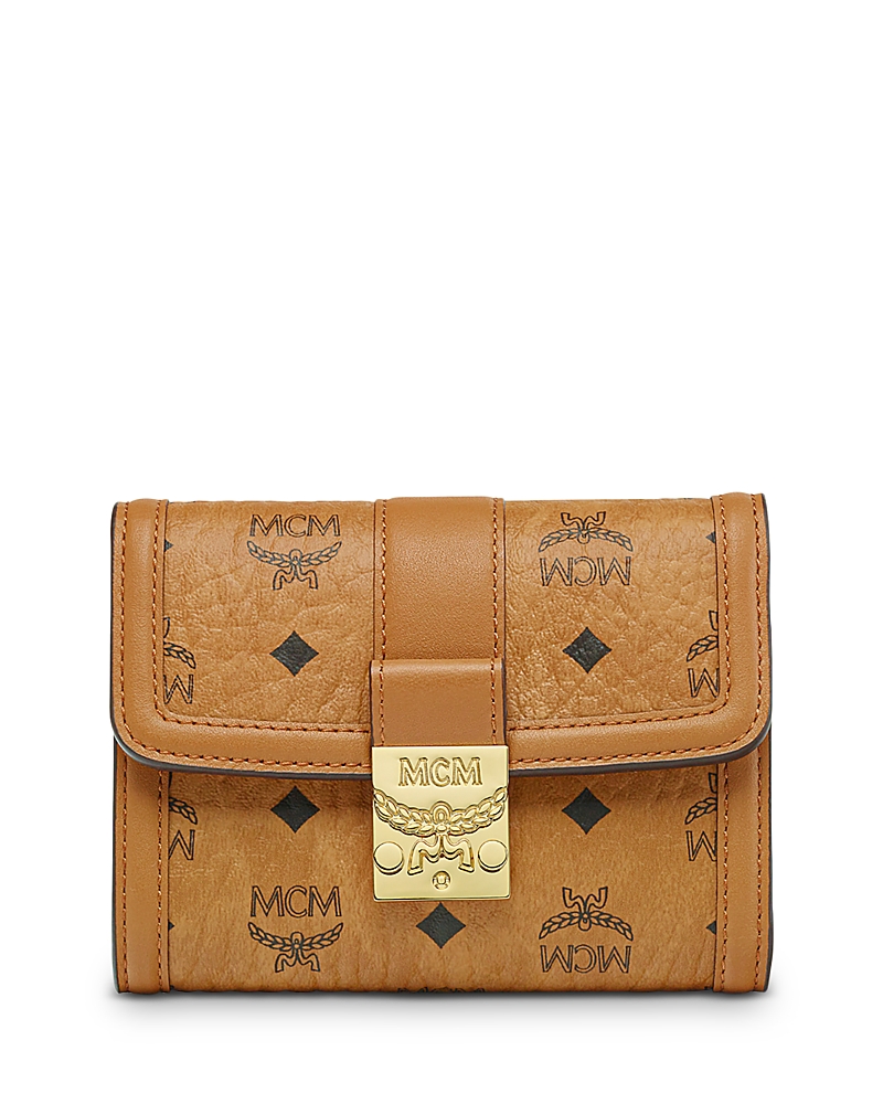 Mcm Tracy Small Visetos Trifold Wallet