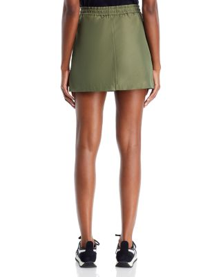 Taffeta Cargo Skirt