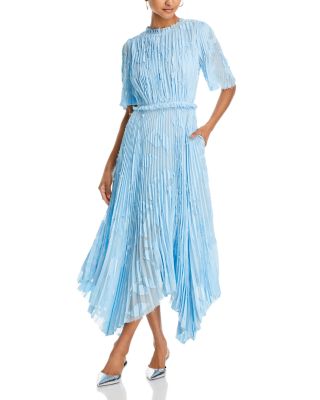 Jason Wu Collection - Fil Coup&eacute; Pleated Dress