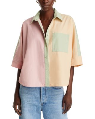 VANESSA BRUNO - Ched Color Blocked Shirt