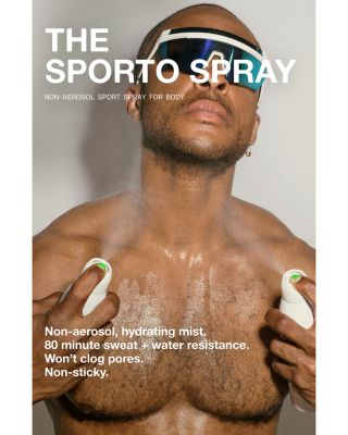 The Sporto Spray Invisible Body Sunscreen Spray SPF 50 5 oz.