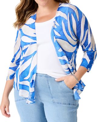 NIC+ZOE Plus - Meadow Mix 4 Way Cardigan