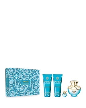Shop Versace Dylan Turquoise Eau De Toilette Gift Set ($184 Value)