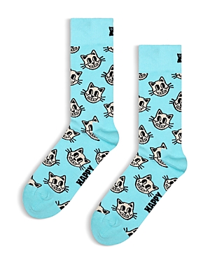 Happy Socks Men's Cat Socks