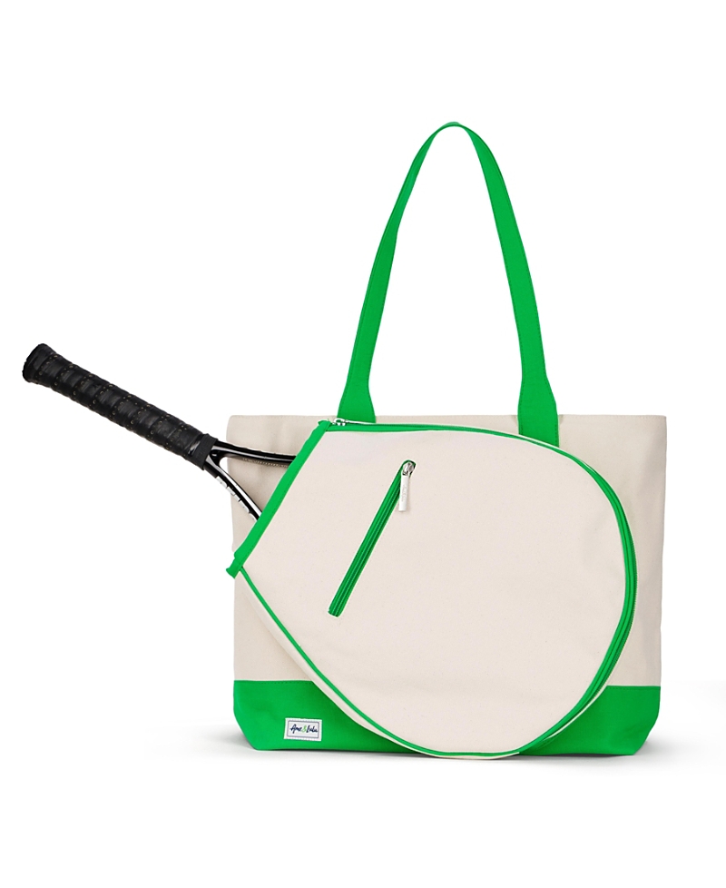Ame & Lulu Green Volley Tennis Tote