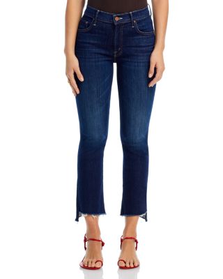 The Lil Insider Crop Step Hem Jeans in Off Limits