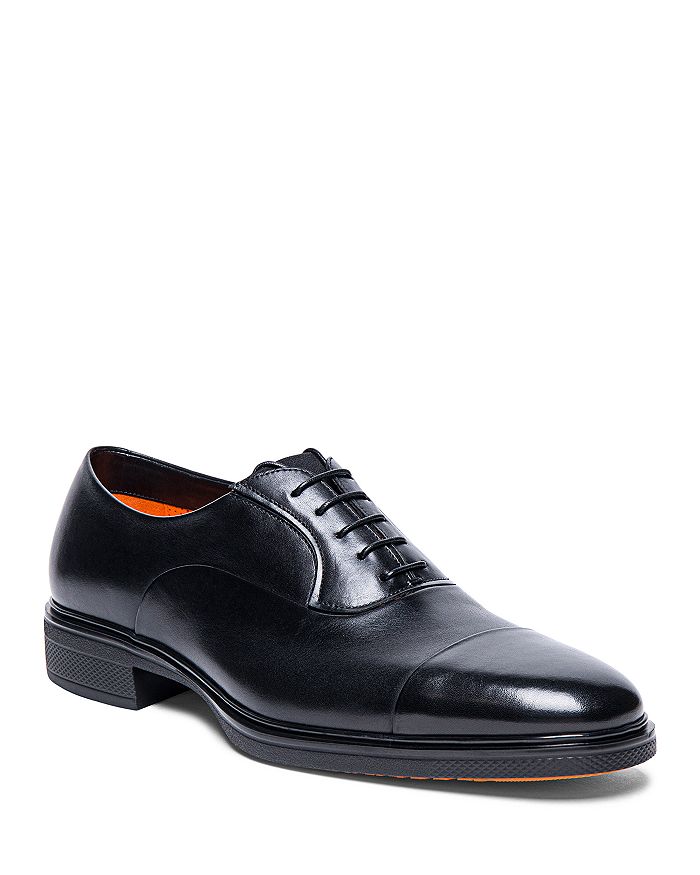 Santoni Tuxedo Shoes Mens Lace-up Style Shoes Brown main image 0
