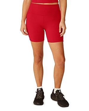 Beyond Yoga Powerbeyond Strive Bike Shorts In Red