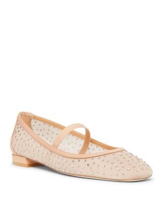 Stuart Weitzman - Women's Arabella Embellished Flats