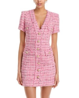 Generation Love Anne Tweed Mini Dress | Bloomingdale's