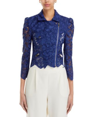 Generation Love Malibu Lace Moto Jacket | Bloomingdale's