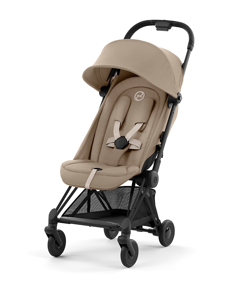 Cybex Coya Compact Lightweight Travel Ready Stroller in Matte Black