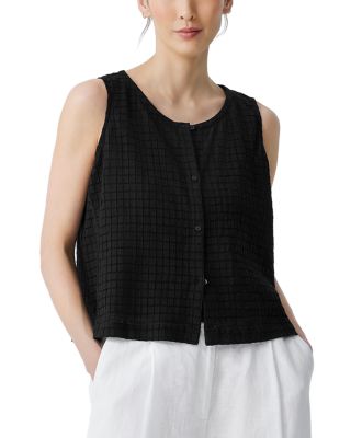 Eileen Fisher - Round Neck Vest