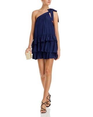 Riley Asymmetrical Mini Dress