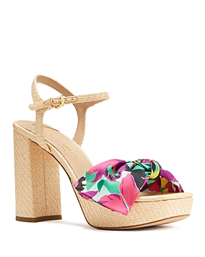 Shop Kate Spade New York Women's Lucie Orchid Bloom Platform Sandals