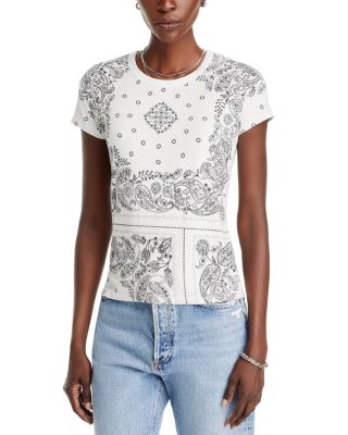 Majestic Filatures Bandana Crewneck Linen Tee