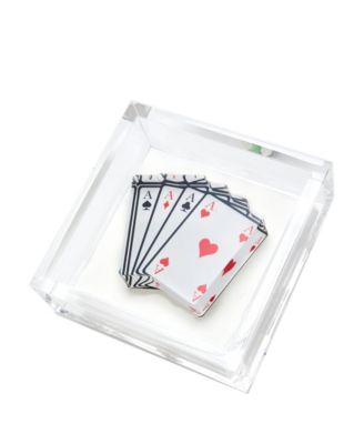Tara Wilson Designs Aces Cocktail Napkin Holder