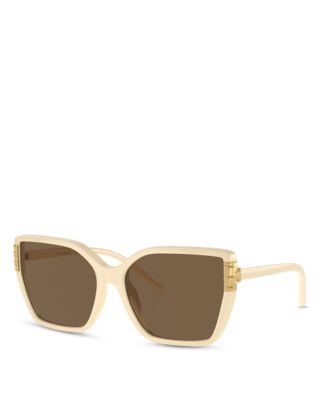 Flat Eleanor Square Sunglasses, 58mm
