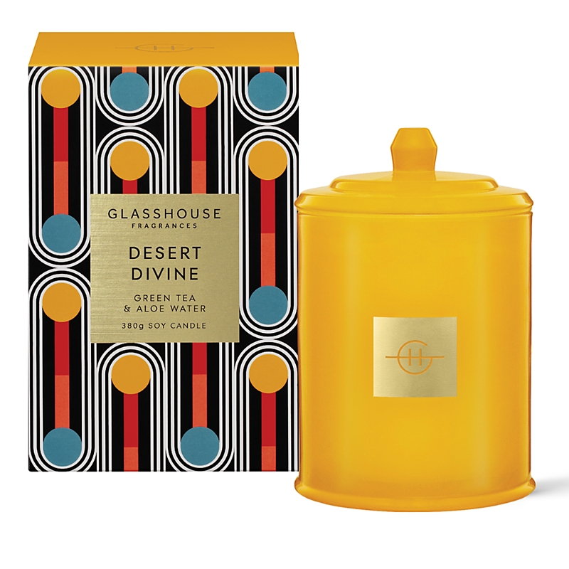 Glasshouse Fragrances Desert Divine Candle, 13.4 oz.
