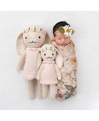  cuddle+kind Regular Hannah the Bunny Blush 0 - Ages 0-24 Months