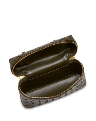 Bang Bang Intrecciato Leather Vanity Case