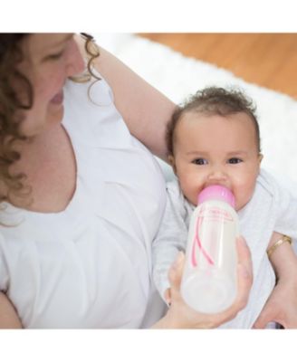  Dr. Browns Girls' Natural Flow Anti-Colic Baby Bottles, 8oz, 6 Pack - Baby