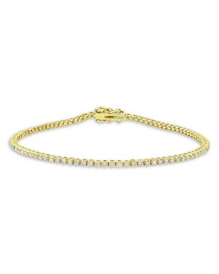 Meira T - 14K Yellow Gold Diamond Tennis Bracelet