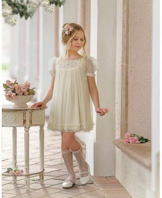 Girls' Bella Buttermilk Tulle Dress - Baby, Little Kid, Big Kid