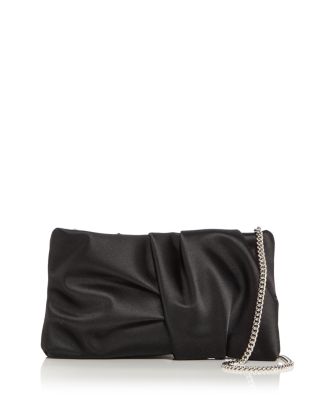 Jimmy Choo - Bonny Ruched Satin Clutch