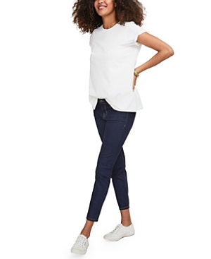 Hatch Collection The Maternity Luxe Nursing Friendly Tee In White