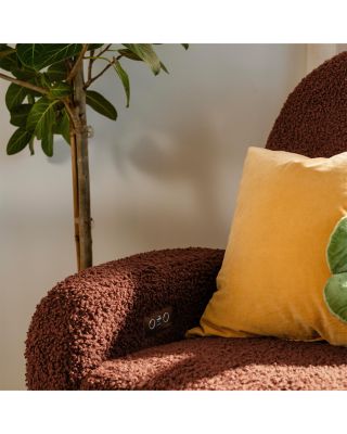 Nami Electronic Recliner and Swivel Glider Recliner in Teddy Loop with USB Port