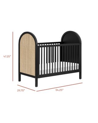 Bondi 3 in 1 Convertible Crib with Toddler Bed Conversion Kit