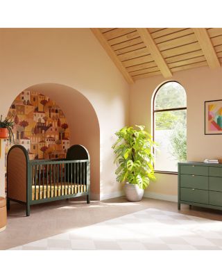 Bondi 3 in 1 Convertible Crib with Toddler Bed Conversion Kit