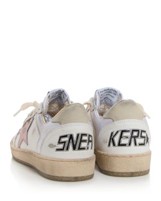 Women's Ball Star Lace Up Low Top Sneakers