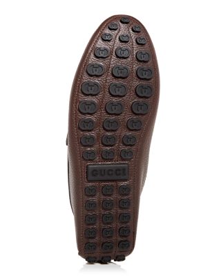 Men's GG Leather Horsebit Drivers