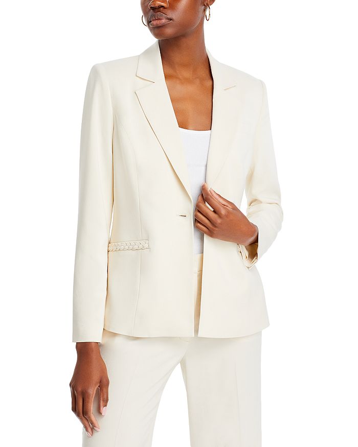 T Tahari Single Button Blazer Bloomingdale s