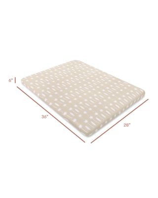 All Stages Midi Crib Sheet in GOTS Certified Organic Muslin Cotton